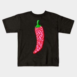 Neurospicy Brain Pepper Kids T-Shirt